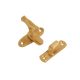 Showcase Fastener Polished Brass 