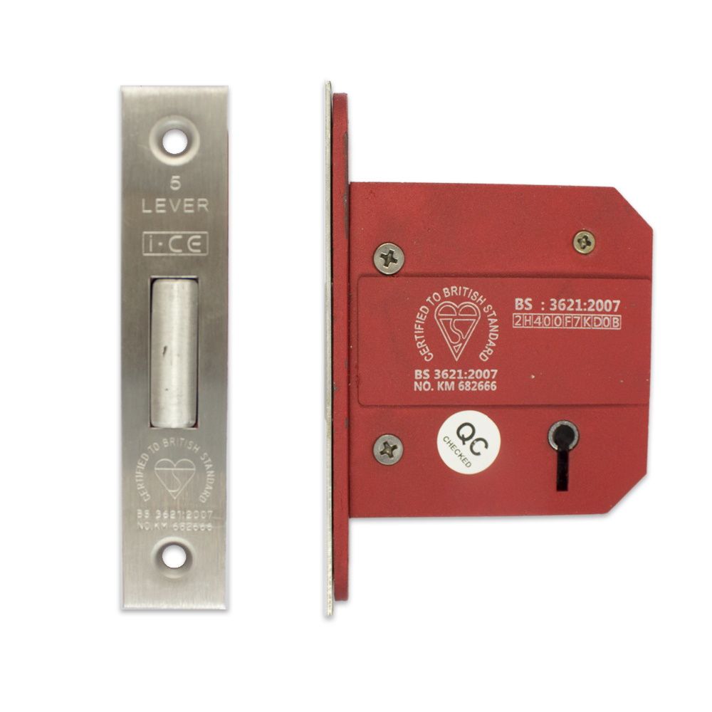 5 Lever Deadlock British Standard Bs3621