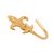 Tieback Hook FDL Large Brass  (Retail Pack of 2)