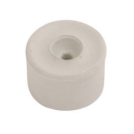 Rubber Door Buffer White